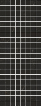 Фото MM7204 Алькала черный мозаичный 20*50 декор КЕРАМА МАРАЦЦИ