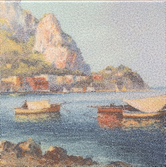 фото STG/A345/5155 Позитано Лодки 20*20 декор КЕРАМА МАРАЦЦИ