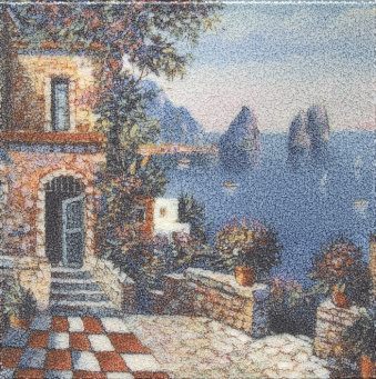 фото STG/A347/5155 Позитано Терраса 20*20 декор КЕРАМА МАРАЦЦИ