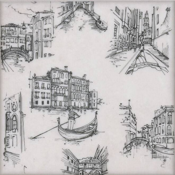 фото STG/A539/5261 Марчиана Venezia 20*20 керамический декор КЕРАМА МАРАЦЦИ