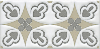 фото STG/A620/16000 Клемансо орнамент 7.4*15 декор КЕРАМА МАРАЦЦИ