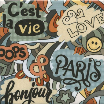 фото STG/A626/5009 Дефанс 20*20 керамический декор КЕРАМА МАРАЦЦИ