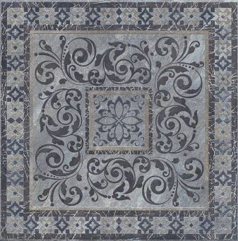 фото STG/C257/SG1504 Бромли серый темный 40,2x40,2 декор КЕРАМА МАРАЦЦИ