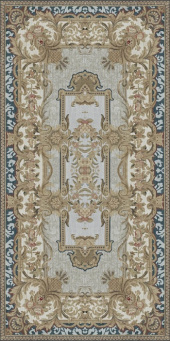 Фото TG/A09/SG5918R Орнамент бежевый обрезной 119,5*238,5 декор КЕРАМА МАРАЦЦИ