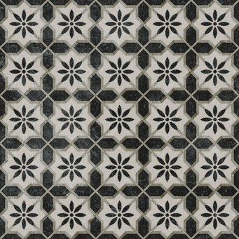 фото VT/A294/SG1544N Фреджио 1 черно-белый 20*20 декор КЕРАМА МАРАЦЦИ