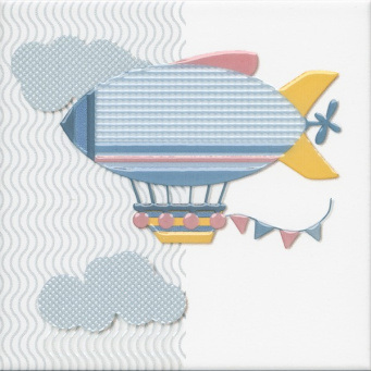 VT/A374/5009 Бон Вояж "Дирижабль" 20*20 декор КЕРАМА МАРАЦЦИ фото VT/A374/5009 Бон Вояж "Дирижабль" 20*20 декор КЕРАМА МАРАЦЦИ