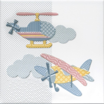 VT/A376/5009 Бон Вояж "Вертолёт" 20*20 декор КЕРАМА МАРАЦЦИ фото VT/A376/5009 Бон Вояж "Вертолёт" 20*20 декор КЕРАМА МАРАЦЦИ