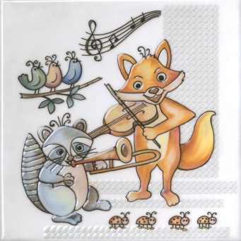 фото VT/A481/5232 Симфония 2 глянцевый 20*20 декор КЕРАМА МАРАЦЦИ