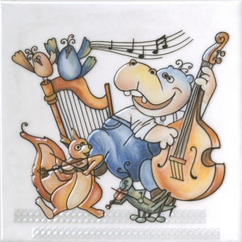 VT/A482/5232 Симфония 3 глянцевый 20*20 декор КЕРАМА МАРАЦЦИ фото VT/A482/5232 Симфония 3 глянцевый 20*20 декор КЕРАМА МАРАЦЦИ