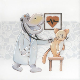 VT/A501/5009 Айболит 1 20*20 декор КЕРАМА МАРАЦЦИ фото VT/A501/5009 Айболит 1 20*20 декор КЕРАМА МАРАЦЦИ