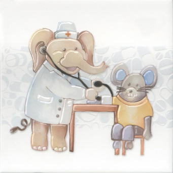 VT/A503/5009 Айболит 3 20*20 декор КЕРАМА МАРАЦЦИ фото VT/A503/5009 Айболит 3 20*20 декор КЕРАМА МАРАЦЦИ