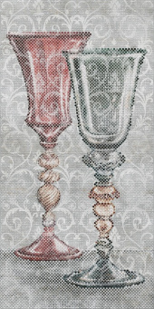 Фото VT/A67/SG5918R Бокалы обрезной 119,5x238,5 декор КЕРАМА МАРАЦЦИ