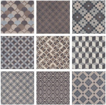 фото SG1577N Карнаби-стрит орнамент 20*20 керамический гранит КЕРАМА МАРАЦЦИ