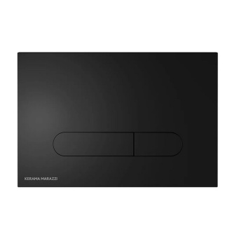 фото FP.PRO.BLK.M Кнопка управления для скрытых систем инсталляции Pro/Про, черный матовый КЕРАМА МАРАЦЦИ