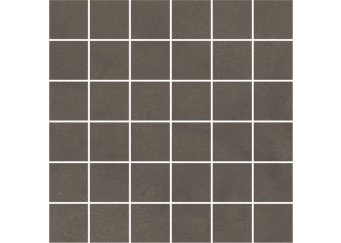 фото DD6418/MM Про Чементо мозаичный коричневый темный матовый 30x30x0,9 декор (гранит) КЕРАМА МАРАЦЦИ