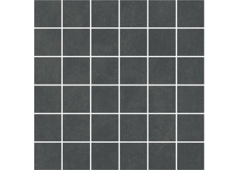 фото DD6419/MM Про Чементо мозаичный антрацит матовый 30x30x0,9 декор (гранит) КЕРАМА МАРАЦЦИ