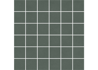 фото DD6421/MM Про Чементо мозаичный зеленый матовый 30x30x0,9 декор (гранит) КЕРАМА МАРАЦЦИ