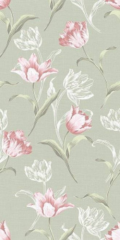 фото 11087T Норфолк Цветы зеленый КЕРАМА МАРАЦЦИ