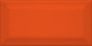 Фото 16075 Клемансо оранжевый грань 7.4*15 керамическая плитка КЕРАМА МАРАЦЦИ