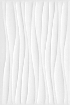 фото 8275 Карнавал в Венеции белый волна 20*30 керамическая плитка КЕРАМА МАРАЦЦИ