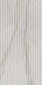 фото KM6012B0110R Ифран серый светлый глянцевый структура обрезной 60x119,5x1 керамическая плитка КЕРАМА МАРАЦЦИ