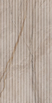 фото KM6012B0240R Ифран бежевый светлый глянцевый структура обрезной 60x119,5x1 керамическая плитка КЕРАМА МАРАЦЦИ