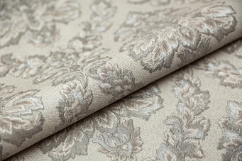 фото KM5502 Обои виниловые на флизелиновой основе Палаццо, мотив, бежевый КЕРАМА МАРАЦЦИ 1,06*10,05 КЕРАМА МАРАЦЦИ