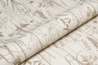 фото KM8801 Обои виниловые на флизелиновой основе Платан мотив, бежевый KЕРАМА МАРАЦЦИ КЕРАМА МАРАЦЦИ