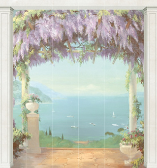 фото AD/A236/24x/6276 Лаурито 160*150 панно КЕРАМА МАРАЦЦИ