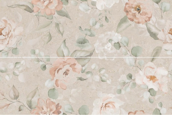 AZ/B051/2x/14059R Панно Риккарди 2 бежевый матовый обрезной 80x120x1 КЕРАМА МАРАЦЦИ фото AZ/B051/2x/14059R Панно Риккарди 2 бежевый матовый обрезной 80x120x1 КЕРАМА МАРАЦЦИ