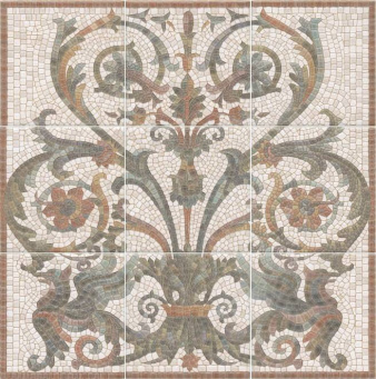 фото HGD/A99/9x/17000 Панно Виченца, 9 частей 15х15 (размер каждой части) 45*45 КЕРАМА МАРАЦЦИ
