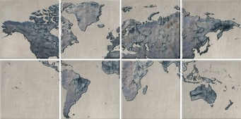 фото OS/A249/8x/5285 Панно Вокруг Света 80х40 из 8 частей (20х20) 80*40 КЕРАМА МАРАЦЦИ