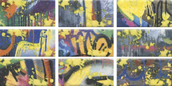 OS/A58/9x/19060 Панно Граффити 89.1*20 КЕРАМА МАРАЦЦИ фото OS/A58/9x/19060 Панно Граффити 89.1*20 КЕРАМА МАРАЦЦИ