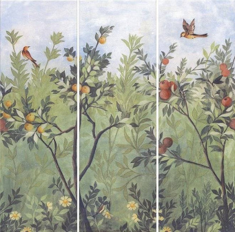 фото STG/A418/3х/12000 Помпеи 75*75 панно КЕРАМА МАРАЦЦИ