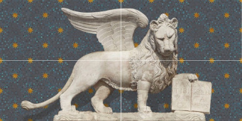 фото VT/A648/4x/48017R Панно Сан-Марко матовый обрезной 80x160x1 (из 4-х частей 40х80) КЕРАМА МАРАЦЦИ