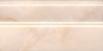 фото FMA008R Вирджилиано бежевый обрезной 30*15 плинтус КЕРАМА МАРАЦЦИ