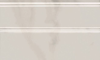 фото FMB009 Плинтус Гран Пале белый 25*15 КЕРАМА МАРАЦЦИ
