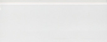 фото FMF022R Плинтус Флориан белый матовый обрезной 30x12x1,3 КЕРАМА МАРАЦЦИ