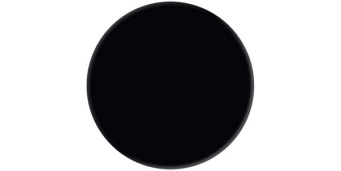 фото CO4.43/BLK.M Круглая полка Cono/Коно встраиваемая 43,1, черная матовая КЕРАМА МАРАЦЦИ