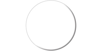 фото CO4.43/WHT Круглая полка Cono/Коно встраиваемая 43,1, белая глянцевая КЕРАМА МАРАЦЦИ