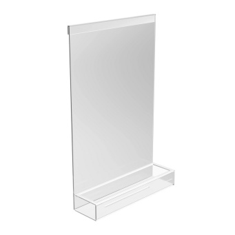 фото AN.SH.KM.TR Полка Анголо для душевых ограждений, прозрачная КЕРАМА МАРАЦЦИ