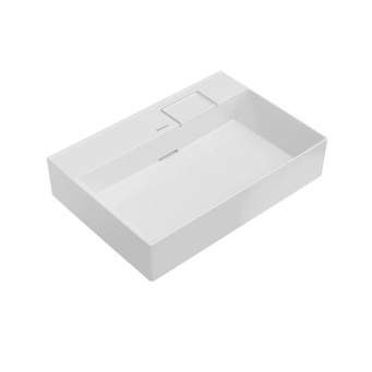 фото LO.wb.70.0 Раковина Logica/Лоджика мебельная/подвесная без отверстий 70, белая глянцевая КЕРАМА МАРАЦЦИ