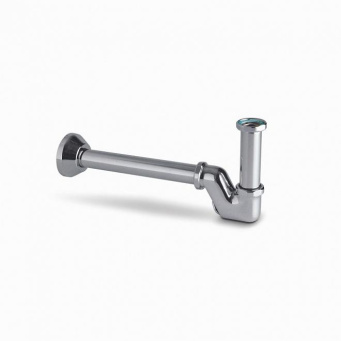 фото 212KM.21.018 Сифон для раковины с декоративной накладкой, хром КЕРАМА МАРАЦЦИ