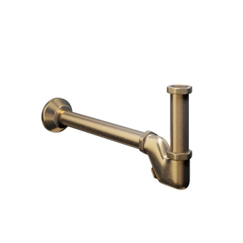 фото 212KM.31.023 Сифон для раковины с декоративной накладкой потертая бронза КЕРАМА МАРАЦЦИ