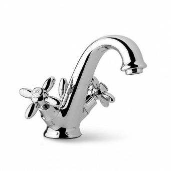 фото 9125KM.21.018 Смеситель для раковины Muse/Муза вентильный с донным клапаном, хром глянец КЕРАМА МАРАЦЦИ