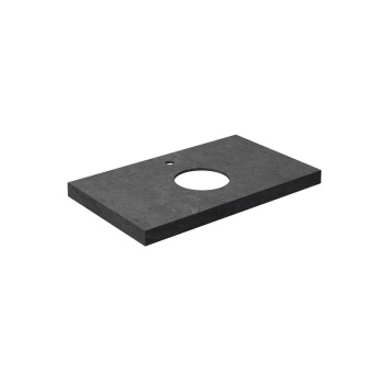 фото CN80.DL501320R Спец. изделие декоративное из керамогранита Роверелла 80x48, серый темный КЕРАМА МАРАЦЦИ