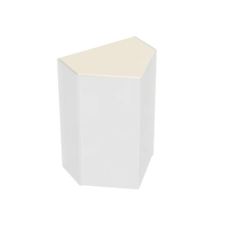 фото KMCATp50MBt0 Столешница без выреза для тумбы-модуля Caravan/Караван 50, сливочная матовая КЕРАМА МАРАЦЦИ