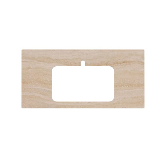 фото PL2.SG560420R/100 Спец. изделие декоративное для раковин, встраиваемых сверху Риальто 100 см, бежевый натуральный КЕРАМА МАРАЦЦИ