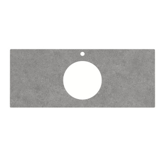 фото PL5.DL500920R/120 Спец. изделие декоративное для накладных раковин Фондамента 120 см, серый натуральный КЕРАМА МАРАЦЦИ