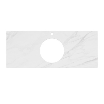 фото PL5.SG507120R/120 Спец. изделие декоративное для накладных раковин Монте Тиберио 120 см, белый натуральный КЕРАМА МАРАЦЦИ